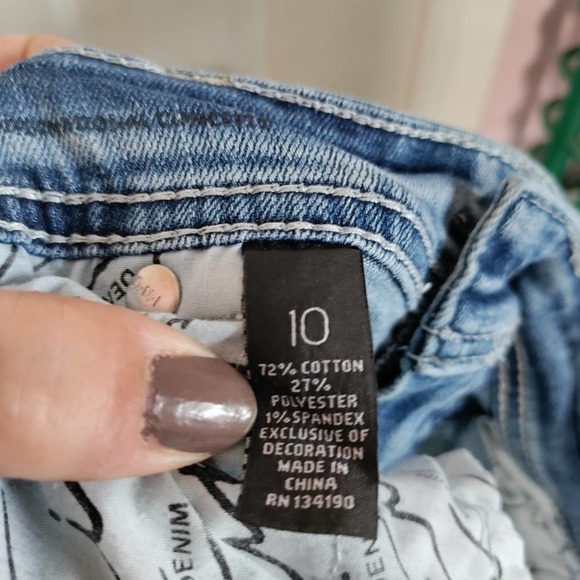 INC capri Jeans size 10 - Picture 5 of 5